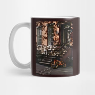 Orange Bicycle by Brownstone Mug